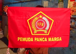 BENDERA PEMUDA PANCA MARGA Uk.60cm X60cm