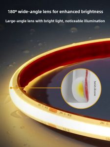 JINFI | Dải LED Chống Nước 24V Ngoài Trời Siêu Sáng COB Bền Thông Minh RGB IP68