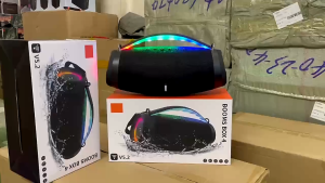 ( MUA LẺ GIÁ SỈ ) Loa Nghe Nhạc Âm Thanh Két Nối Bluetooth BO0MBOX 4 - Loa Bluetooth Công Suất Cực Lớn Loa Nghe Nhạc Hay Pin Trâu Dùng 4 Tiếng - Bảo Hành Lỗi 1 đổi 1
