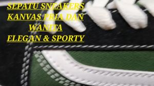 Sepatu Sneakers Kanvas Import Pria Wanita Terbaru Cewek Cowok Kerja Kuliah Sekolah Gratis Ongkir