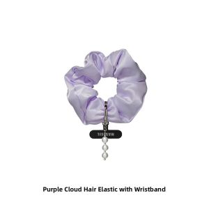 MASFEIL | Cloud Hairband Wrist Cord Mobile Phone Lanyard Short Version Womens Style Anti-Loss Apple 16 Phone Case Accessory Bag Colorful Hanging Ornament