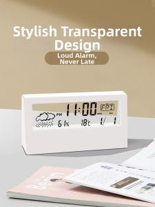 PAMPAS | Aesthetic Night Light Alarm Clock for Student Discipline