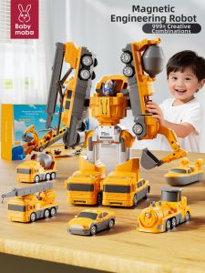 MABAOMABAO | Magnetic Transformers Robot Toy