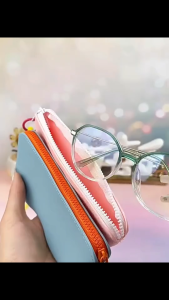 Silicone Glasses Bag Small Item Bag Waterproof Glasses Box Cosmetics Coin Bag Dustproof Multifunctional Storage Bag