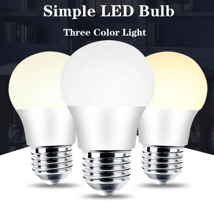 3W 6W 9W 12W 15W E27 led Light Bulb E14 Cool White Warm White LED Bulbs ...