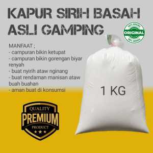 KAPUR SIRIH BASAH 1 KG SUPER PREMIUM | KAPUR SIRIH ASLI KAPUR GAMPING BANYAK MANFAAT