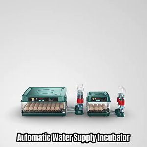 Fully Automatic Digital Incubator Chicken Poultry Hatcher Temperature Control egg tray Incubator egg incubator duck and goose Brooder Digital Humidity Temperature Control Hatching machine incubator for Chicken egg