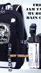 Tas Sekolah Stylish HARRY POTTER ZEN 0046 Uniseks Tas Ransel Bahu Ganda