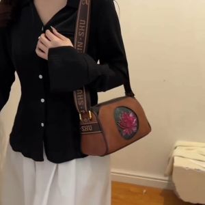 Tas BUNGA TERATAI Tas Selempang Wanita Import Tas Bahu Wanita Import Tas Shoulder Bag Wanita Tas Wanita Korea TW8803