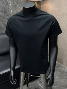 American Streetwear Coolmax Black Regular Shoulder Gym T-Shirt