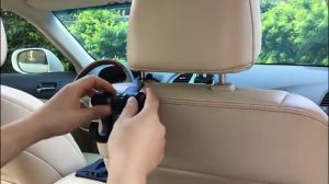 Móc đôi treo đồ ghế sau xe ô tô