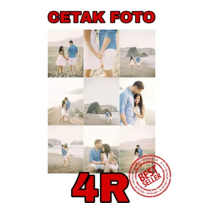 CETAK FOTO TERMURAH 4R COD. PAKET HEMAT 90 FOTO