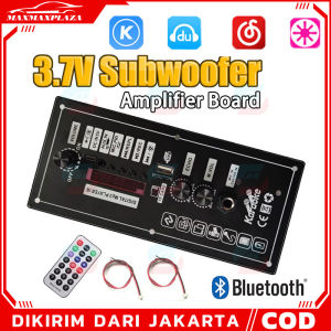 3.7V Amplifier Papan Square Dance Speaker Amplifier Bluetooth AUX TF-Kartu U-Disk Rekaman 5-8Inch