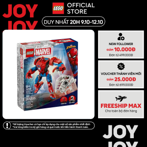 LEGO SUPERHEROES 76308 Đồ Chơi Lắp Ráp Robot Người Nhện Đại Chiến Antin-Venom (107 chi tiết)