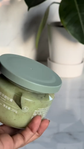 VIVABORONG GINBI Regia AVOCADO Ice Cream Body Scrub Smooth Softening