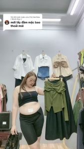 Áo thun tay dài nữ BIGSIZE CÔ NHỎ xẻ tà giữa dáng trễ vai cách điệu vạt nhọn chất vải gân tăm co giãn dành cho nàng chuppy-G134