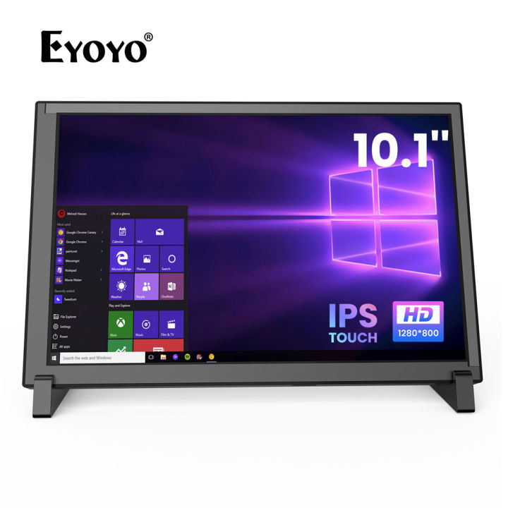 Eyoyo 10 inch 10-Points Touch Screen HD 1280x800 IPS Raspberry Pi
