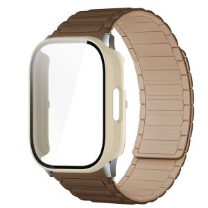 Screen Protective PC Case+Strap For Redmi Watch 5 Active Magnetic Silicone Band For Redmi Watch 5 Lite Wristband Bracelet