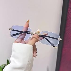 6PCS Reading Glasses Simple and Stylish Frameless Suitable for Both Men and Women Suitable for Both Office and Home Gatherings