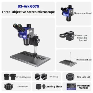 MECHANIC | Repair Detection Microscope 6-75x Zoom HD Wide Field