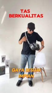 Tas Selempang Pria Slingbag Bahu Cowok Tactical motif Army Loreng Tentara Premium Kuat Awet TCL 481