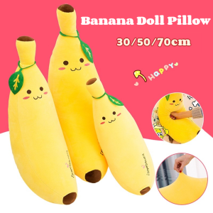 35/50/70CM Down Cotton Banana Doll Throw Pillow Banana Doll Soft Stuffed Toy Boy Girl Birthday Present