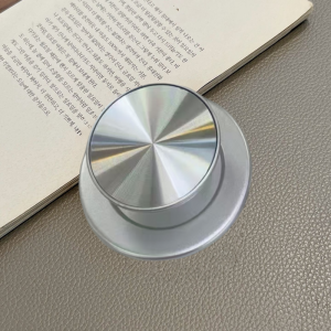 Aurora Color Matte Ultra-Thin Ring Holder Magnetic Absorption Airbag Stand for Mobile Phone ABS Plastic Creative Style