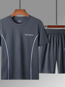 JIFANPAUL | Summer Basketball Outfit Set Quick-Dry T-Shirt and Shorts for Men