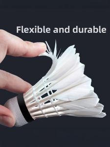 JIFANPAUL | Durable Professional Badminton Balls 12 Pieces
