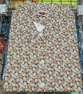 #เสื้อแตงโม คอปกเชิ้ตแขนสั้นกระดุมผ่าหน้า ผ้าป่านมัสลิน(เนื้อผ้าไม่ยืด) ใส่สบายไม่ร้อนสีสันสดใสสินค้าใหม่ (สินค้ามีจำนวนจำกัด)