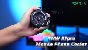 TNW S7Pro Phone Cooler Magnetic Phone Radiator Mobile Phone Cooling Fan With Back Clip For Gaming