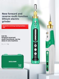 Adjustable Speed Electric Grinding Machine Mini Drill Polishing Wood Carving Jade Grinding Smoke Code Handheld Power Tool