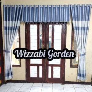 GORDEN 1SET LENGKAP RUANG TAMU PINTU 2 JENDELA SAMPING MODEL MINIMALIS TERBARU 2024 Motif Pelangi