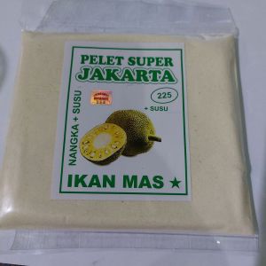 Pelet Super Jakarta Nangka Susu 225 Umpan Pancing Ikan Mas Pelet Ikan Empang
