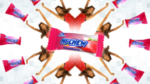 Permen Lunak Impor Jepang Morinaga Hi-Chew / Hi Chew / HiChew Japan Chewy Fruit Candy Bag 94 Gr Varian Grape Peach Strawberry Pink Grapefruit Cola ( NON HALAL )