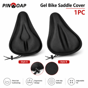 PINMOAP 1PC Mtb Road Bike Seat Cover Bicycle Saddle Protector For Mountain Commuter Bike Cycling Outdoor Riding Replacement