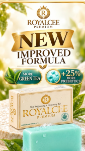 [5 Star Review!!] 1PC SOAP BAR w/ PREBIOTICS Lightening & Brightening [ROYALCEE PREMIUM]