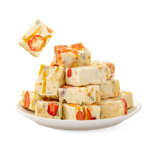 HuanXiHuaSheng | Independently Packaged Mixed Fruit Dried Fruits High Aesthetic Popularity Snowflake Pastry Cookies