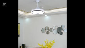 Fan Lamp Ceiling Fan Lights Living Room  Bedroom Electric Fan Energy Saving Integrated Ceiling Fans