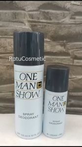 ❤ RatuCosmetic12 ❤ ONE MAN SHOW 30ML/125ML PUTIH DEODORANT