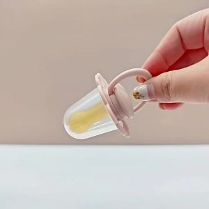 1Pc Imitation Breast Milk Round Head Pacifier Natural Rubber Environmentally Tasteless Baby 0-36 Months No Smell Safe