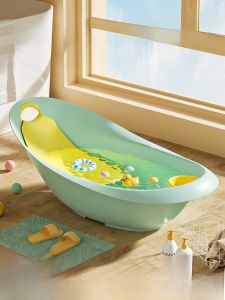 Large Size Baby Bath Tub Infant Bath Bucket Adjustable Sit And Lie Newborn Bath Basin Family Use Child Bath Container