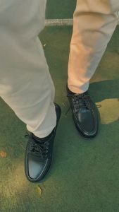 Sepatu Kulit Pantofel Pria Kerja Kantor Terbaru Trend Kekinian Formal Pentopel Pantopel Fantofel Hitam Casual Original Kasual ARF MORRIS BLACK