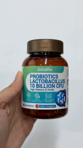 Estalife Probiotics Lactobacillus 10 Billion CFU | Digestive Health Increase Immunity Improve Bowel