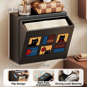 WUBUWEI | Waterproof Luxury Bathroom Tissue Box