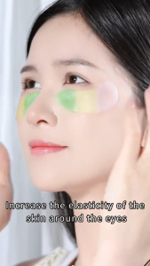 มาสก์บำรุงรอบดวงตา เชอร์รี่คาเวียร์เมล็ดองุ่น เติมน้ำให้ผิวชุ่มชื้นสดชื่น กระจ่างใส บำรุงรอบดวงตา