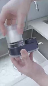 Kitchen Faucet Water Filter Washable Tap Water Purifier Aerator for Home Kitchen with 1 Extra Filter