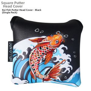 HELLO NRC | Waterproof Extra Thick Magnetic Koi Embroidery Club Cover