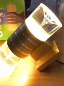 (FREESHIP) Đèn tường trụ ngoài trời 2 đầu 3 chế độ ánh sáng vàng xanh tím vỏ hợp kim nhôm sơn tĩnh điện siêu bền - Bảo hành 2 năm