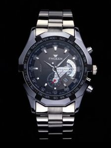 LD F2 Jam Tangan Pria Fngeen Gratis Box Model Terbaru 2025 Tahan Air Goresan Api Trend Sekang Zaman Now Jam Quartz Analog Cowo Bisnis Kalender Kasual Jam Olaraga Pergi Kerja Kantor Sekolah Kaca Safir Anti Baret Import